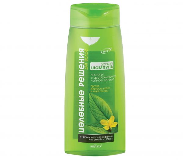 Shampoo for hair "Celandine and Australian tea tree" (480 ml) (10323218)